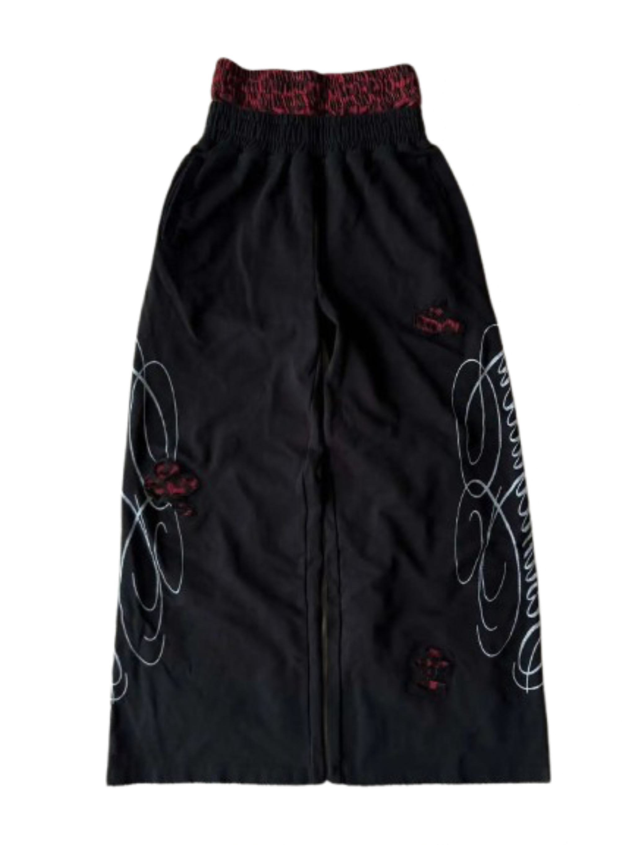 Double Waisted Causal Sweatpants Leopard Print