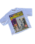 Oversized Newspaper Graphic Tee