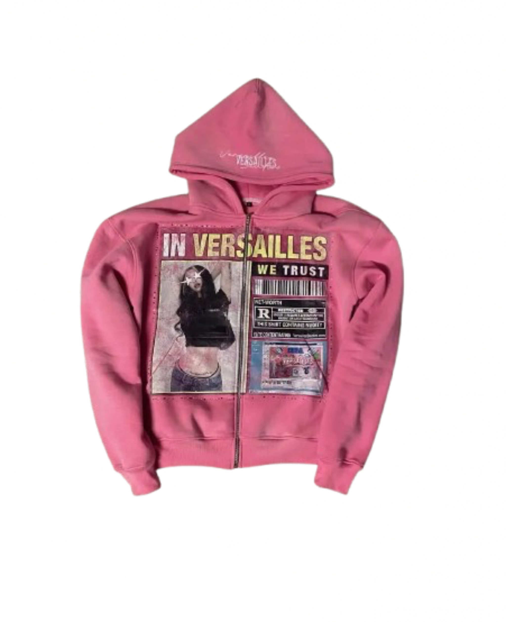 We Trust Zip Up Hoodie