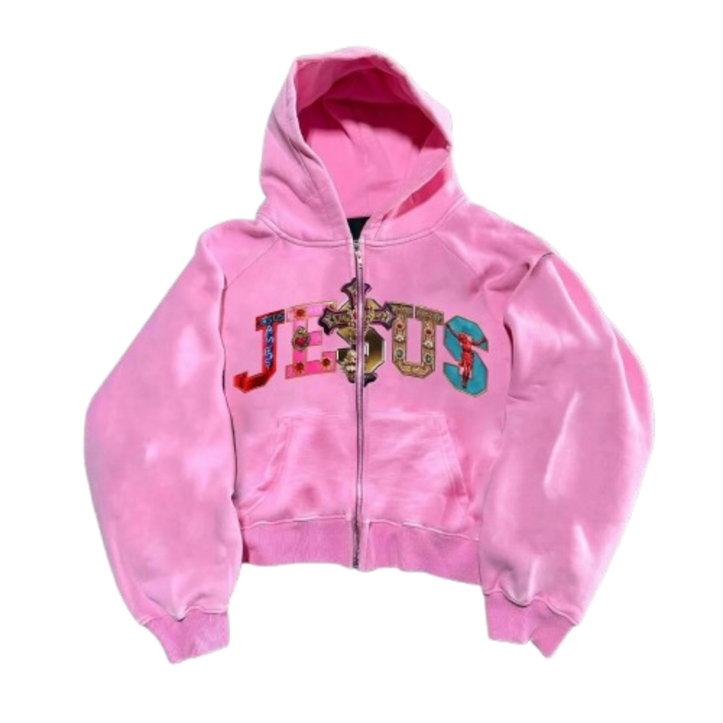 Jesus Zip Up Hoodie