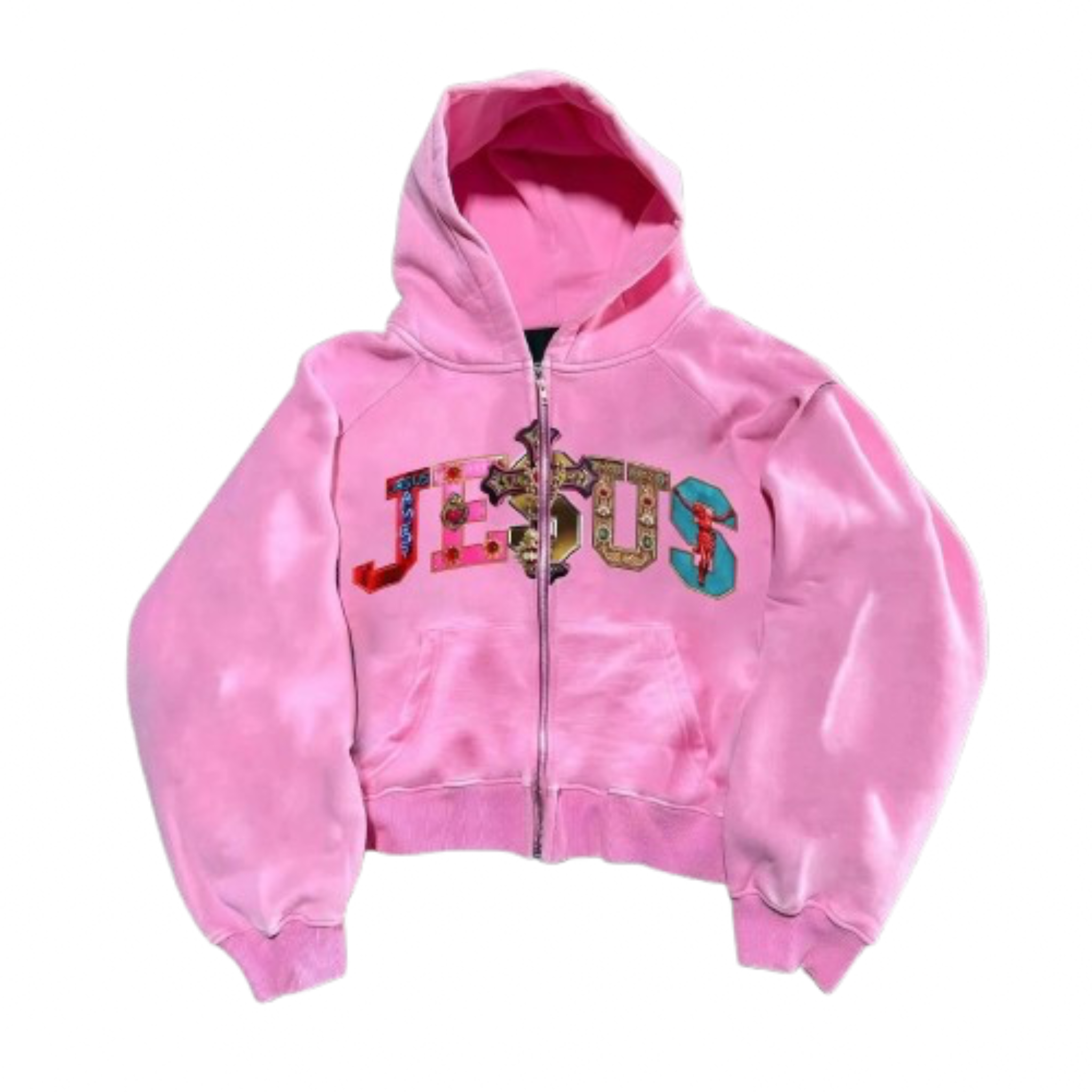 Jesus Zip Up Hoodie