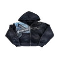 One Way Zip Up Hoodie