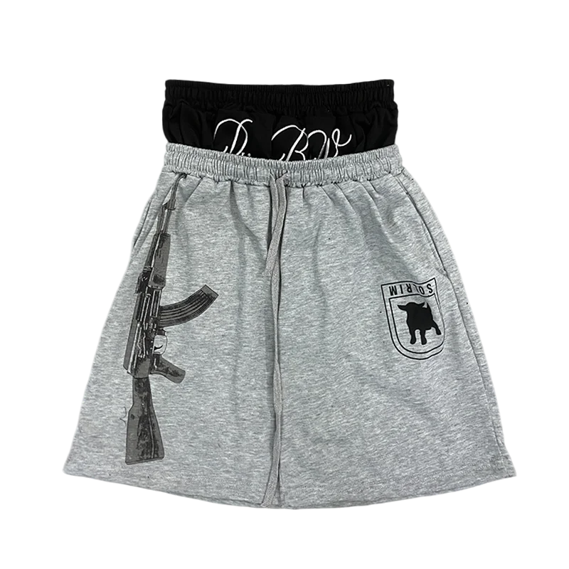 Double Waisted Ak Shorts