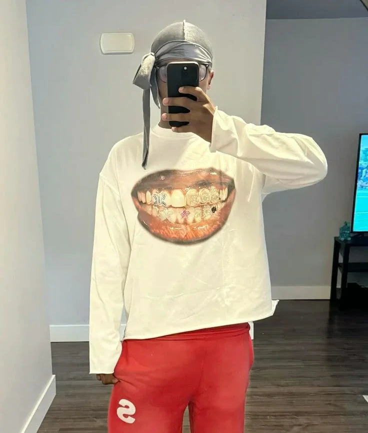 Lips Long Sleeve Tee